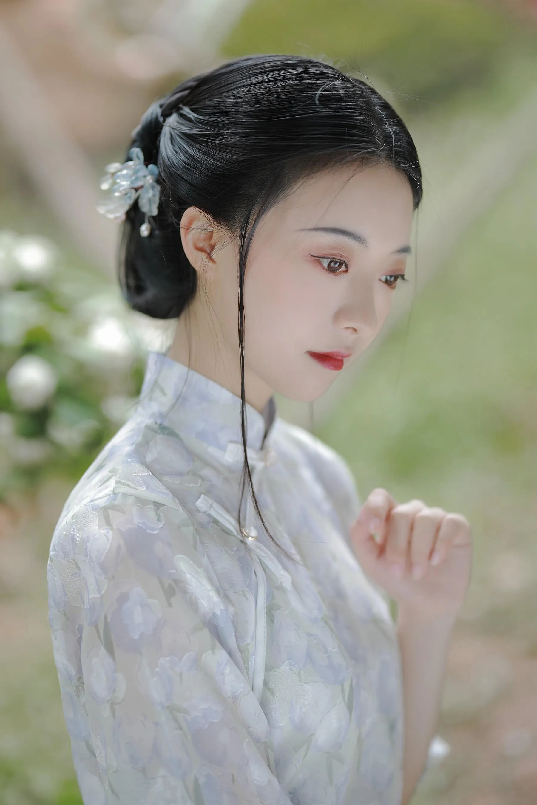 [艺图语] 2022.06.13 白茶清欢无别事 YunFleur [31P]插图3